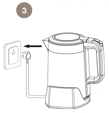 COOK IT Digital Luxury 1500W Kettle with Temperature Control - PRODUCT3