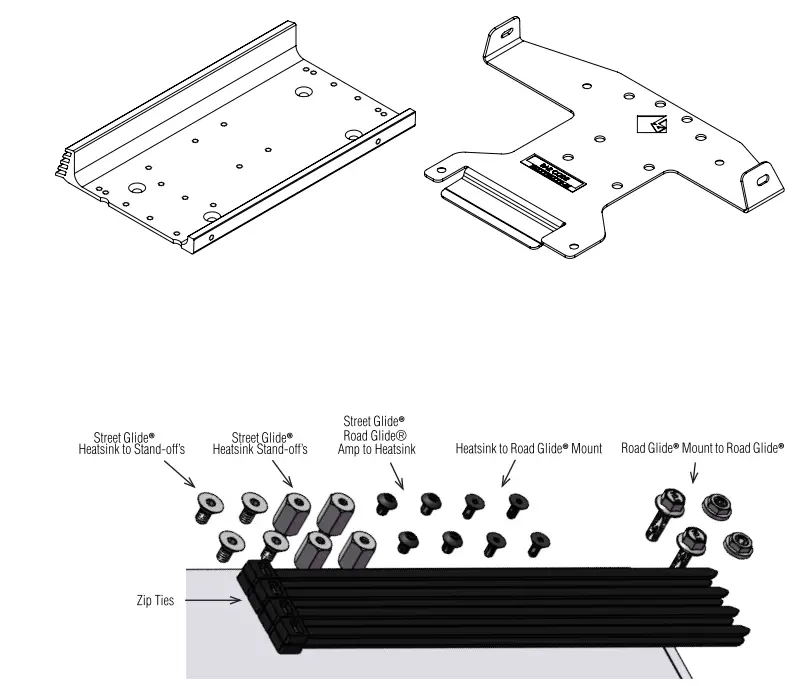 Rockford-Fosgate-RFK-GD14M5-Harley-Davidson-Street,-Road-Glide-Amplifier-FIG1