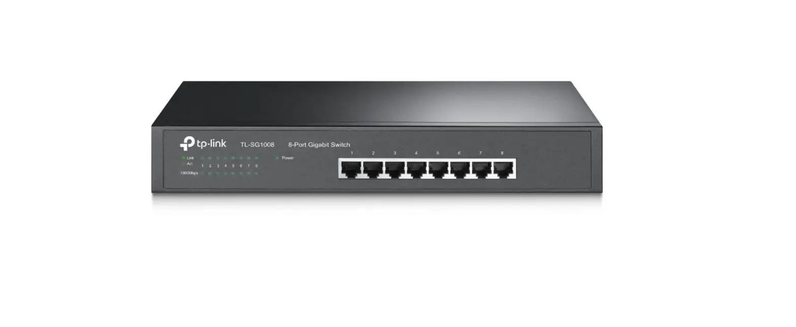 Tp-link Tl-sg1008 Unmanaged/easy Smart Rackmountable Switches Installation Guide