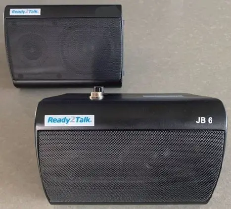 Ready2Talk JB6 Portable PA System with Buddy Speaker