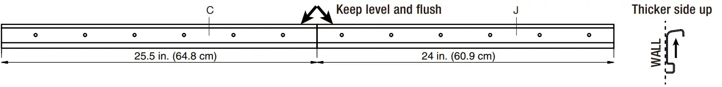 EVERBILT 90750 Genevieve 6 ft. White Adjustable Closet Organizer Double - fig 10