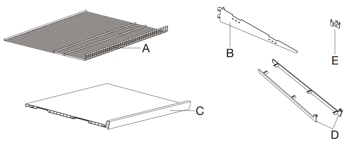 EVERBILT 90750 Genevieve 6 ft. White Adjustable Closet Organizer Double - fig 23