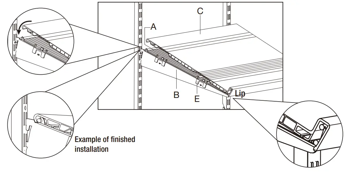 EVERBILT 90750 Genevieve 6 ft. White Adjustable Closet Organizer Double - fig 27