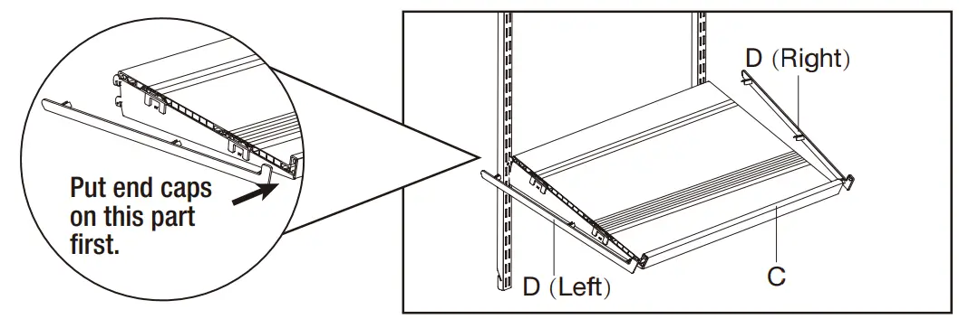 EVERBILT 90750 Genevieve 6 ft. White Adjustable Closet Organizer Double - fig 28