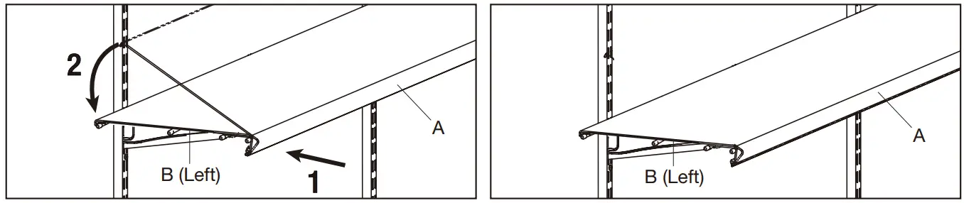 EVERBILT 90750 Genevieve 6 ft. White Adjustable Closet Organizer Double - fig 32