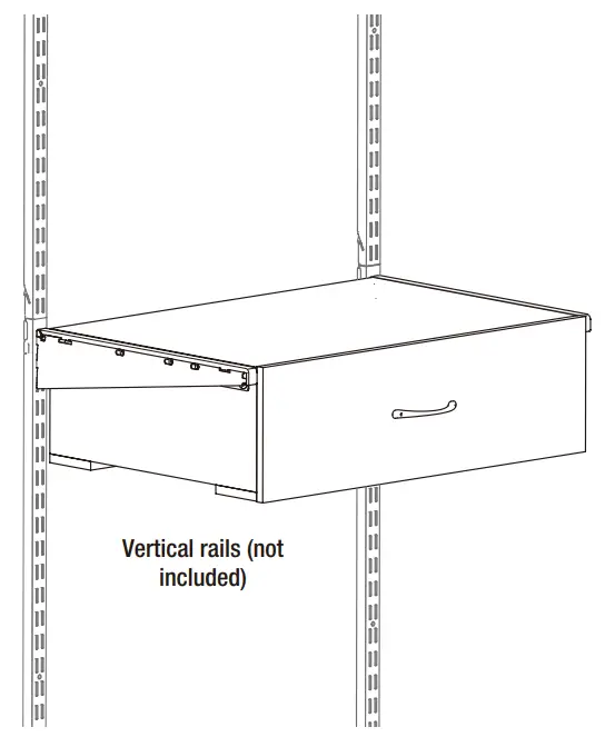 EVERBILT 90750 Genevieve 6 ft. White Adjustable Closet Organizer Double - fig 33