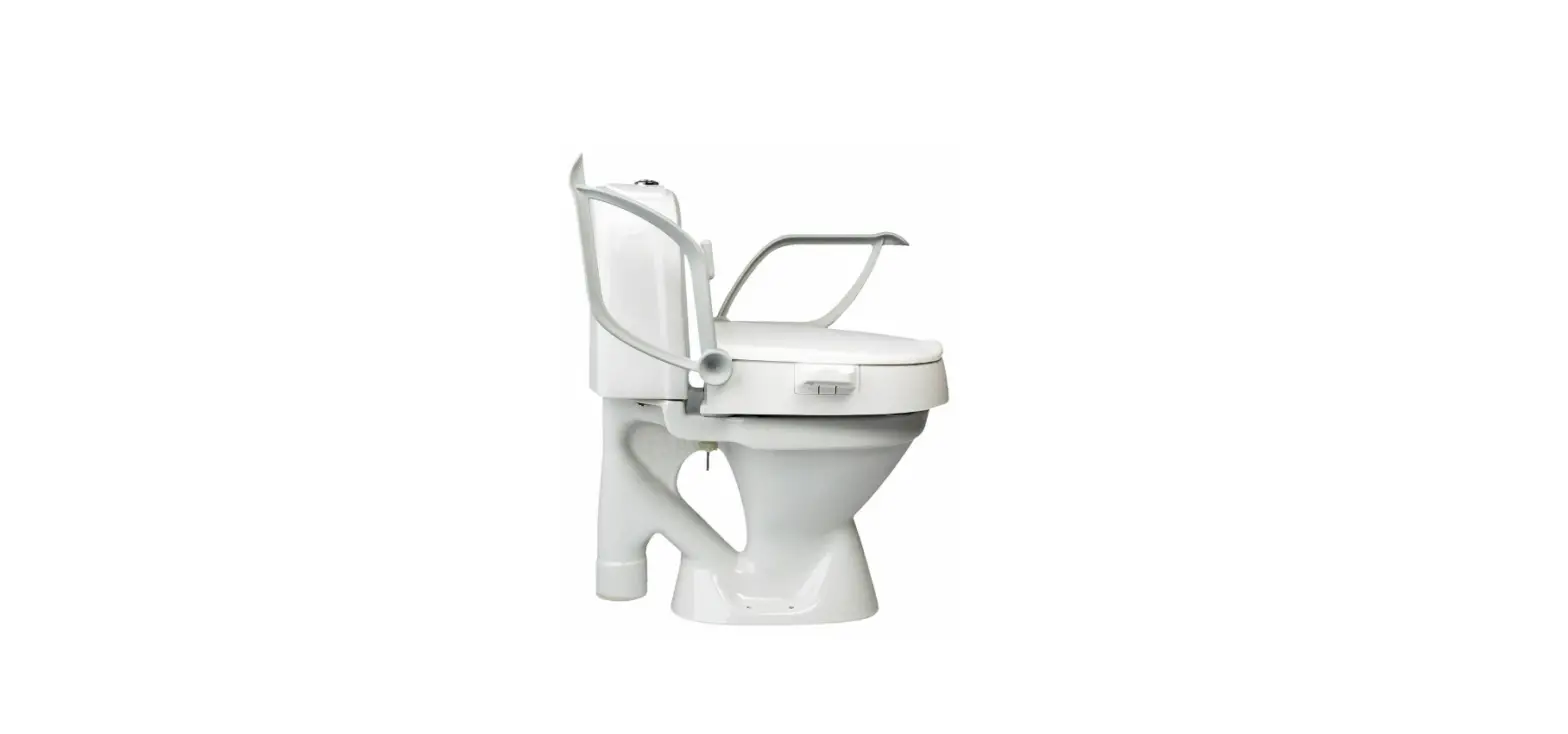Etac Cloo Toilet Seat Raiser With Armrests User Guide