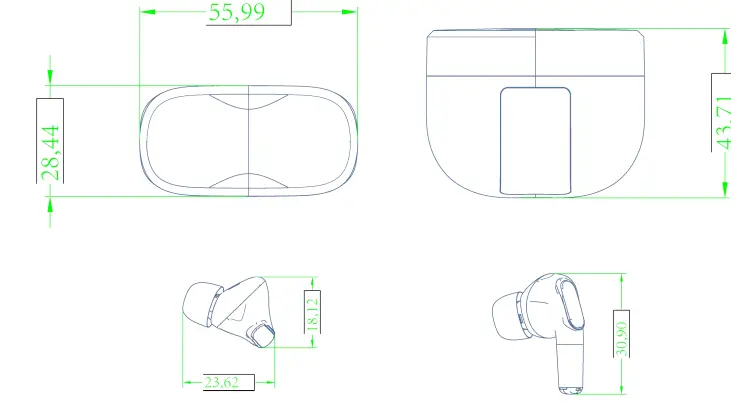SWAGTEK TW20 True Wireless Earbuds Product summary
