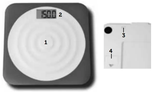 INVENTUM PW425G Digital Scale - 1