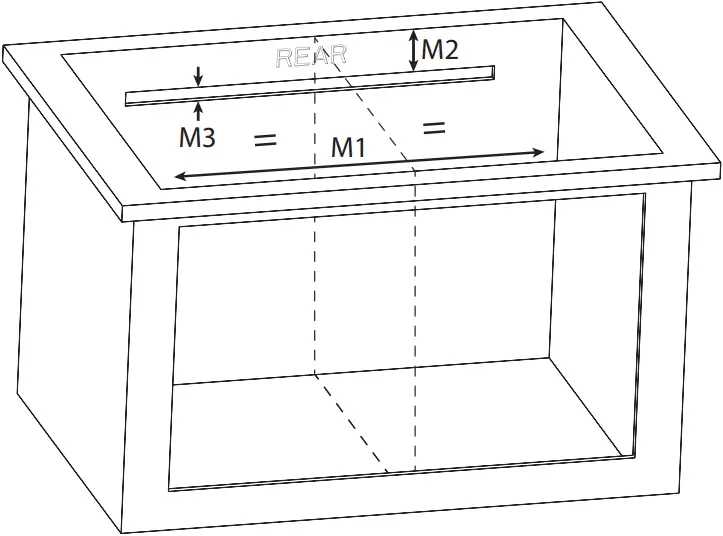 JIC4530KS - Cabinet Dimensions 3