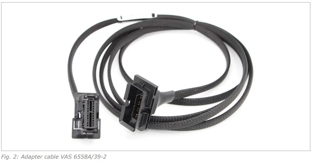CAR-connect Adapter Cable VAS 6558A - Fig. 2