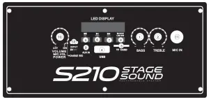 panacom-S210-Stage-Sound-SP-3210-Function-Keys