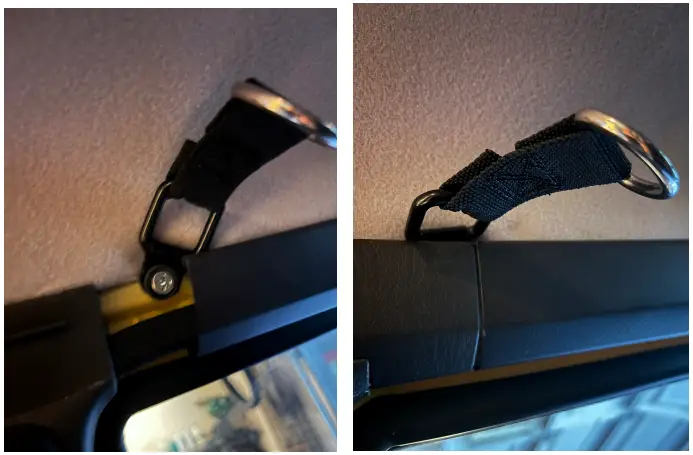 Raingler NETS GRIPS XJ Behind Front Seat Barrier Jeep Cherokee-fig4