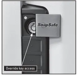 SnapSafe 75413 In-Wall Safe - 1