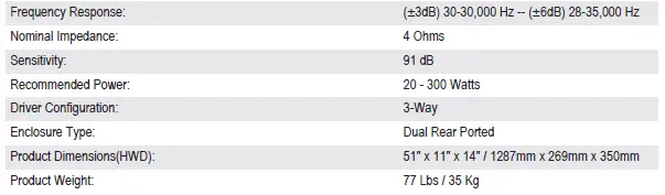 aperion audio Verus III Grand V6T Hybrid 10D Speakers - 7