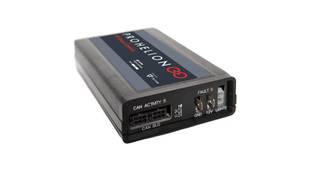 Prohelion Ev Driver Controls User Manual