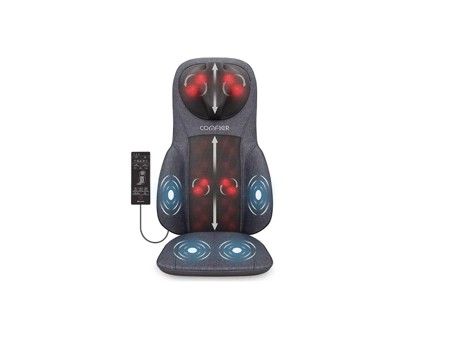 Comfier Cf-2113 Shiatsu Neck And Back Massager With Heat User Manual