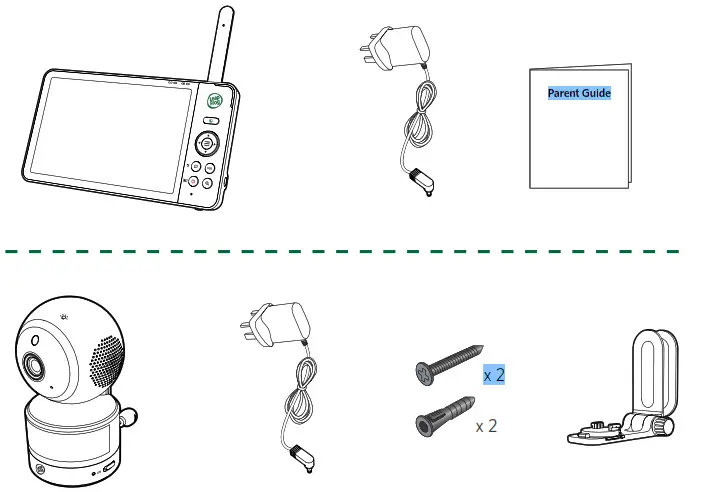 LeapFrog LF920HD 7 Inch Color Night Vision Video Monitor - 1