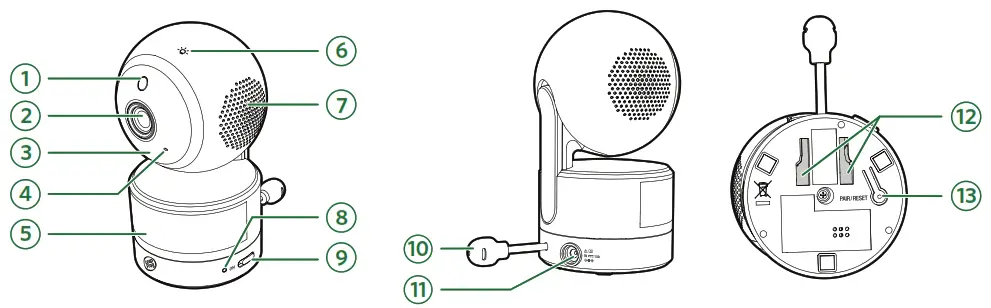 LeapFrog LF920HD 7 Inch Color Night Vision Video Monitor - 7