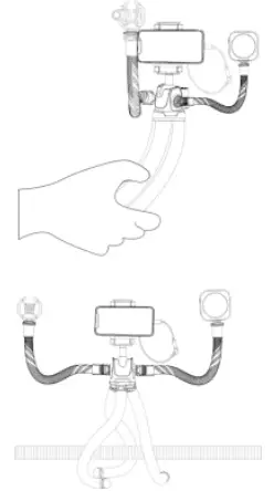 USKEYVISION-Flex-K3-Flexible-Smartphone-Video-Vlog-Kit-with-Remote-fig-15