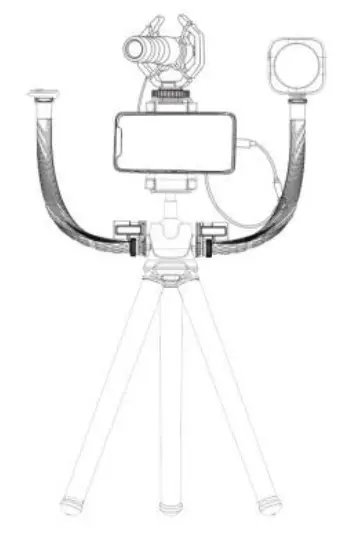 USKEYVISION-Flex-K3-Flexible-Smartphone-Video-Vlog-Kit-with-Remote-product