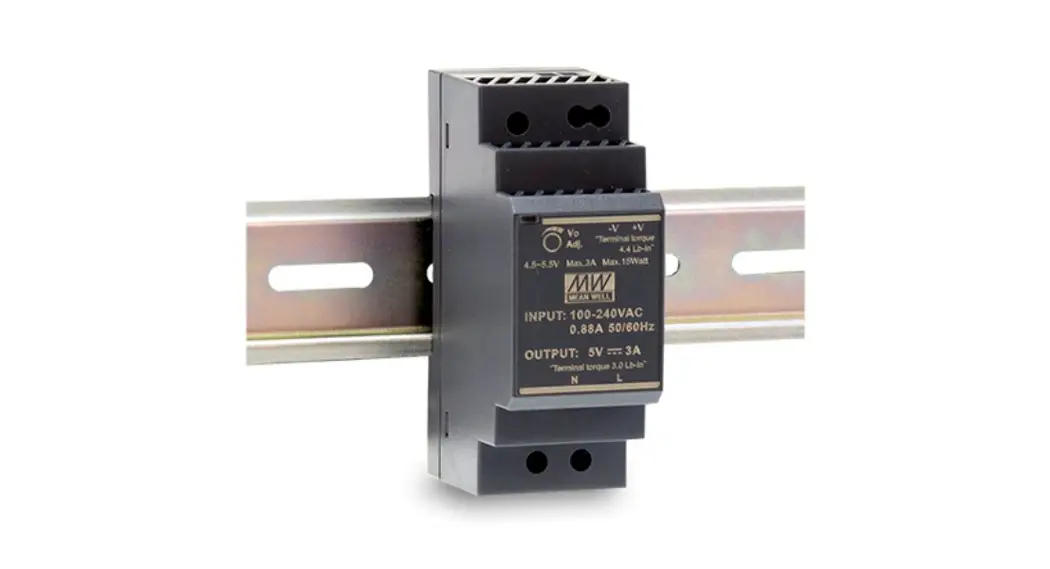 Mw Hdr-30 Series 30w Ultra Slim Step Shape Din Rail User Guide
