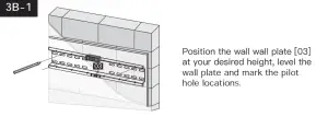 position wall plate