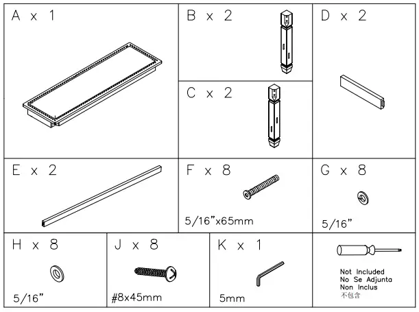 ASHLEY D64709 Bolanburg Counter Height Dining Bench-fig2