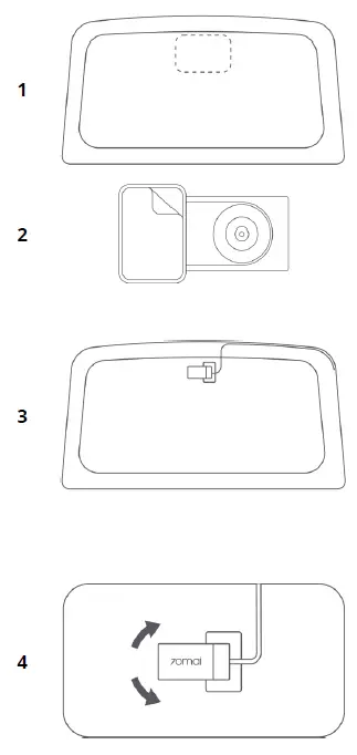 70mai RC06 Rear Camera 2