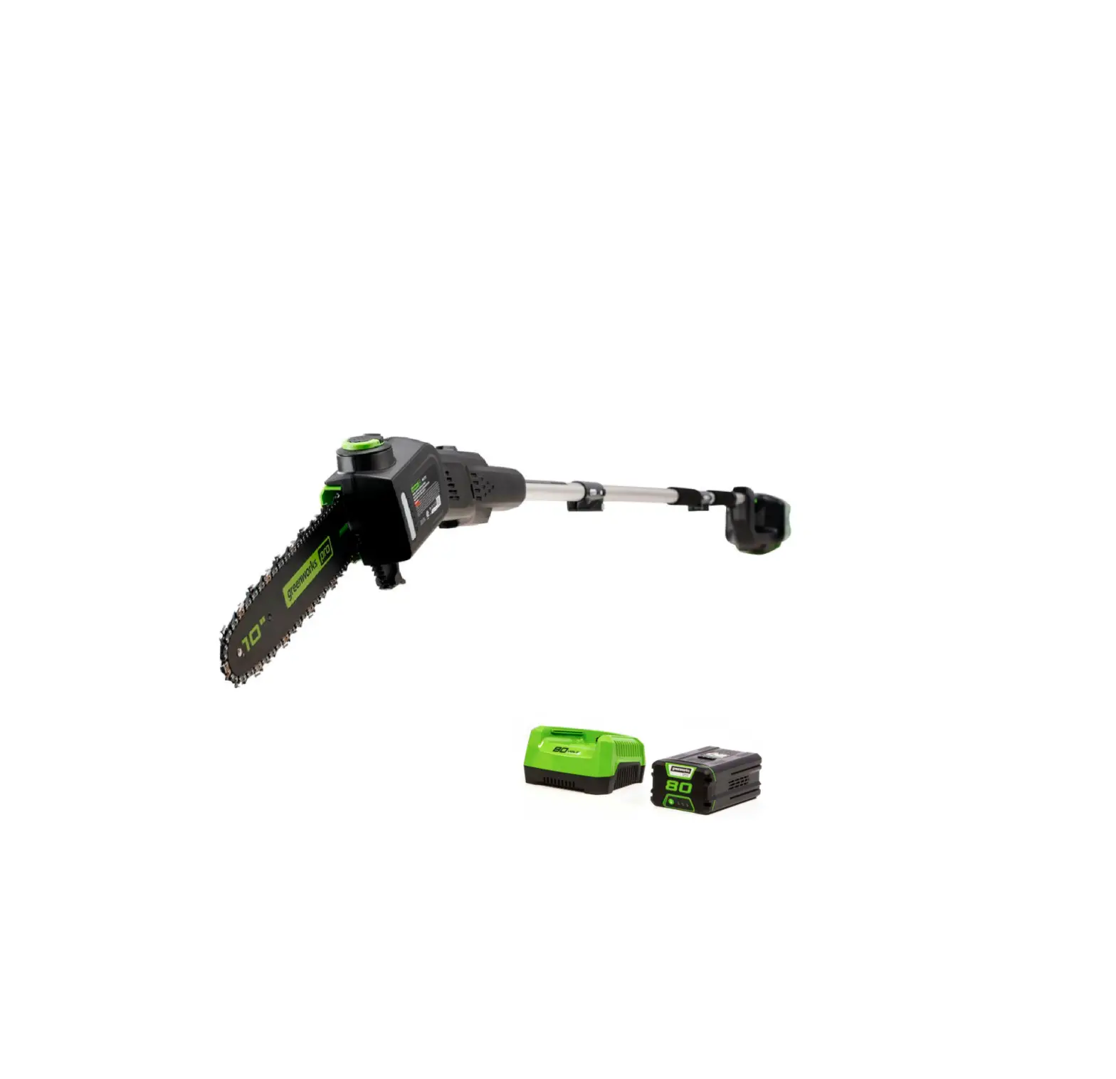Greenworks Pro 1405802 80v Cordless 10 Inch Brushless Pole Saw User Guide Greenworks Pro 1405802 80v Cordless 10 Inch Brushless Pole Saw User Guide