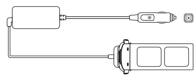 AUTEL EVO II V3 Car Charger Guidelines - Using the Car Charger