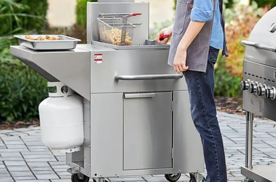 Backyard Pro 554bpf40 Fryer Carts User Manual