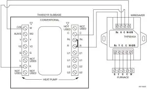 wiring diagram for 1H/1C conventional application