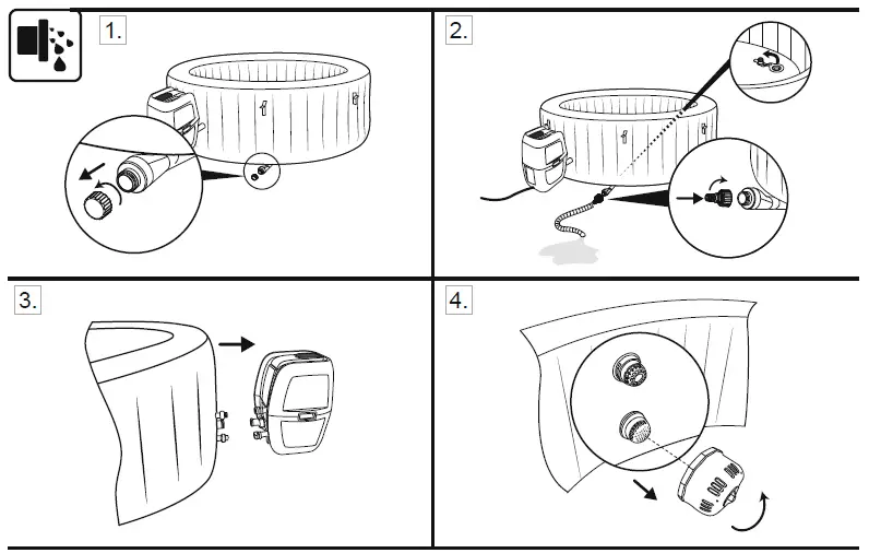 Bestway-60061-Lay-Z-Spa-Aruba-AirJet-Hot-Tub-Instruction-FIG-1