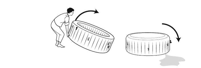 Bestway-60061-Lay-Z-Spa-Aruba-AirJet-Hot-Tub-Instruction-FIG-2