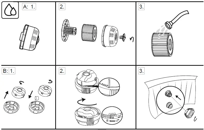 Bestway-60061-Lay-Z-Spa-Aruba-AirJet-Hot-Tub-Instruction-FIG-5