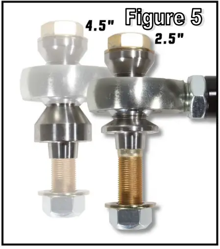 Carli CS FATB 17 2 5 Inch and 4 5 Inch Lift Ford Adjustable Track Bar - Fig 7