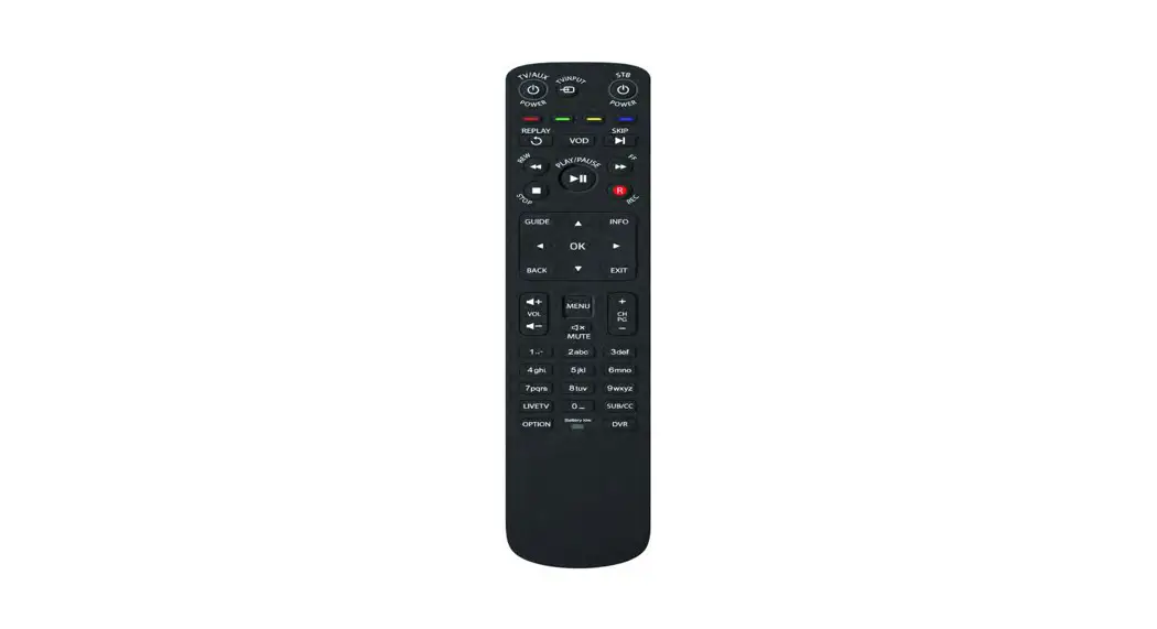 Amino A6-maxi-lnx-rcu Maxi Linux Remote Control User Guide Amino A6-maxi-lnx-rcu Maxi Linux Remote Control User Guide