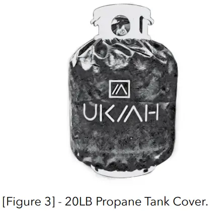 UKIAHCO TK-1005-T Portable Audio Fire Pit - Fig 5