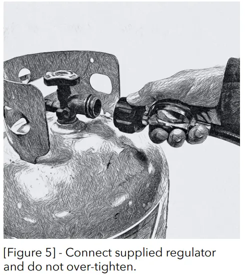 UKIAHCO TK-1005-T Portable Audio Fire Pit - Fig 7