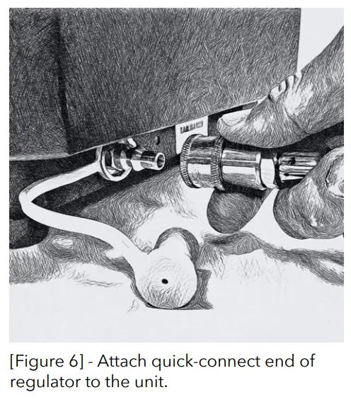 UKIAHCO TK-1005-T Portable Audio Fire Pit - Fig 8