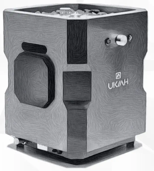 UKIAHCO TK-1005-T Portable Audio Fire Pit