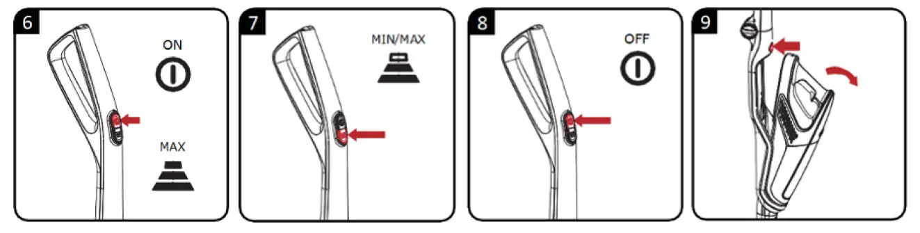 DOMO DO42101SV 2 In 1 Stick Vacuum Cleaner 4