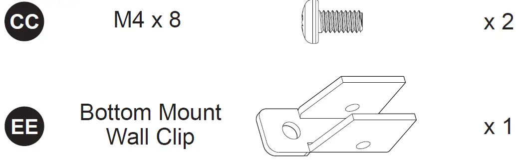 Origin 21 VS26EK-W Vertical Standard Extender Kit 07