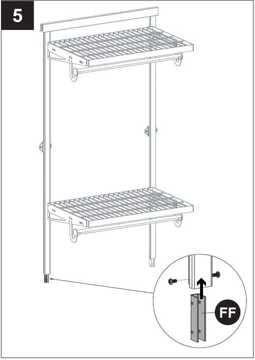 Origin 21 VS26EK-W Vertical Standard Extender Kit 15
