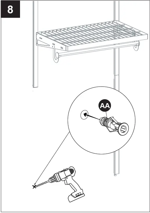 Origin 21 VS26EK-W Vertical Standard Extender Kit 20