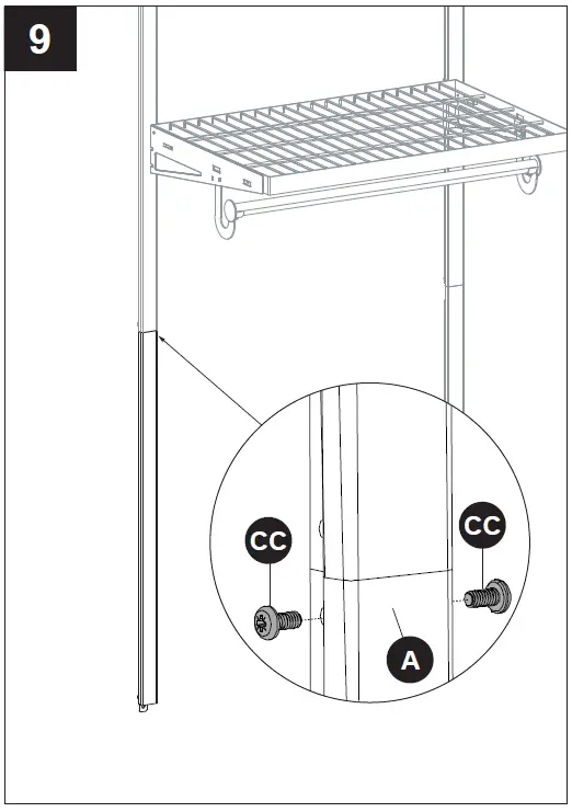 Origin 21 VS26EK-W Vertical Standard Extender Kit 22