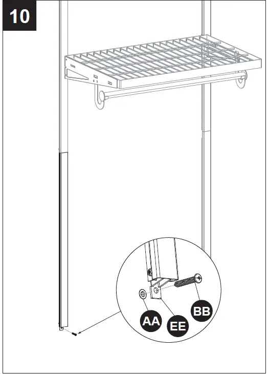 Origin 21 VS26EK-W Vertical Standard Extender Kit 24
