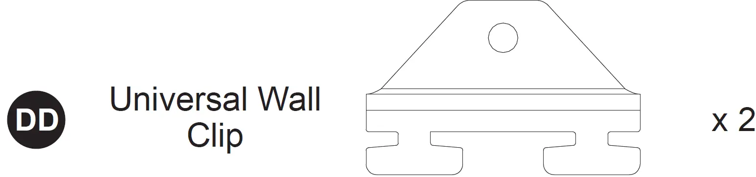 Origin 21 VS26EK-W Vertical Standard Extender Kit 25