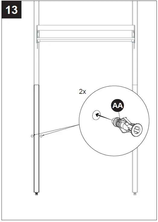 Origin 21 VS26EK-W Vertical Standard Extender Kit 29